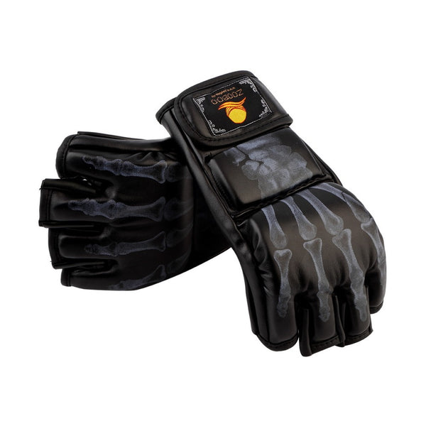 Black & White Sparring Gloves