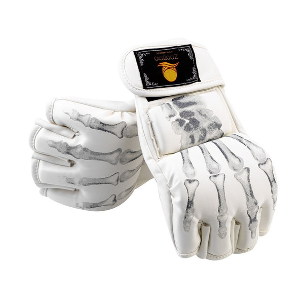 Black & White Sparring Gloves