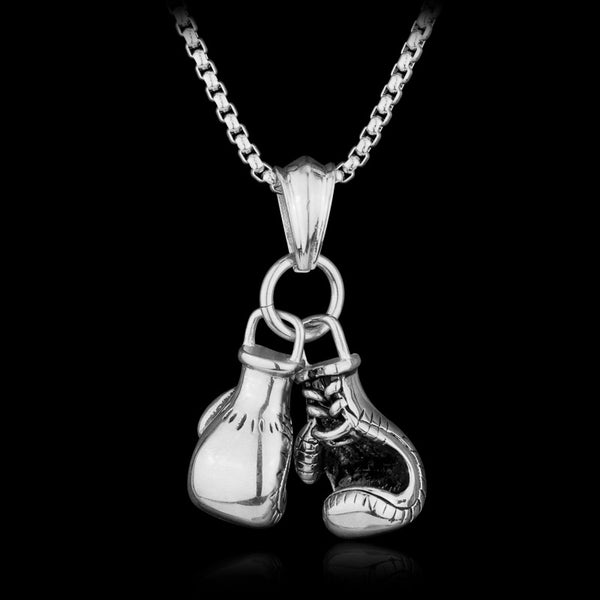 Boxing Gloves Pendant Necklace