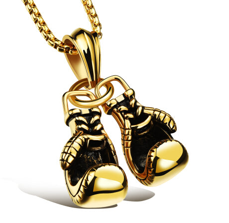 Boxing Gloves Pendant Necklace