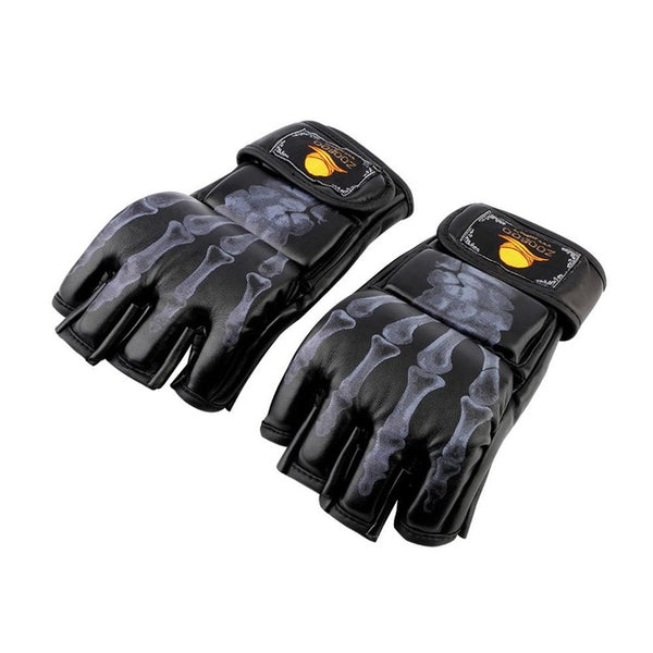 Black & White Sparring Gloves